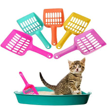 Load image into Gallery viewer, Cat litter spoon shovel plastic pet toilet poop artifact garbage sand shovel pet cleaning artifact dog shovel pet cleaning tool