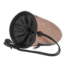 Load image into Gallery viewer, Dog Treat Training Pouch Easily Carries Pet Toys, Kibble, Treats Built In Poop Bag Dispenser Outdoor Dog Trainings Bag