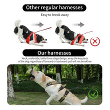 Load image into Gallery viewer, Dog Harness Outdoor Sports Harness Adjustable Anti-Breakaway Harness Easy-To-Control Dog Accessories For Medium And Large Dogs