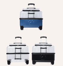 Load image into Gallery viewer, Portable Dog Strollers Carriers Travel Luxury Transparent Cats Strollers Cheap Outdoor Small Medium Suitcase Pets Supplies