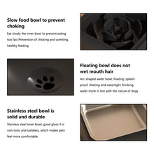 Load image into Gallery viewer, Dog Feeding Station, Adjustable Heights Bowl Stand Feeder Slow Fedding Bowls, Food Water Bowls for Medium Small Cats Dog