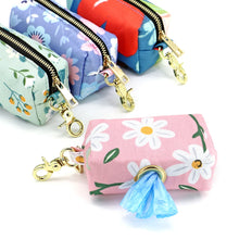 Load image into Gallery viewer, Protable Dog Poop Bag Dispenser Pouch Printed Dogs Poop Waste Bag Holder Pets Supplies Garbage Snack Bags For Outdoor Walking