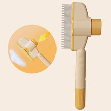 Load image into Gallery viewer, Dog Cat Grooming Brush - One-Click Hair Remover, Deshedding Massage Comb for Pets, Reusable Pet Hair Brush Self-Cleaning