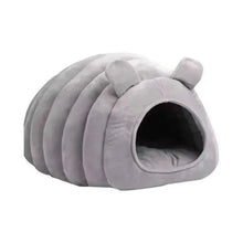 Load image into Gallery viewer, Cats Beds for Winter Pet Supplies Plush House Warm Kitten Goods Cushions Houses and Habitats Things Bed Basket Dog Mat Products