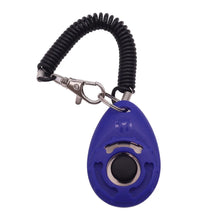 Load image into Gallery viewer, Dog Training Clicker Pet Cat Dog Click Trainer Various Style Aid Adjustable WristStrap Sound Key Chain Dog Repeller Pet Product