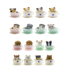 Load image into Gallery viewer, 8/16Pcs Cute Dog Cat Miniature Ornaments Puppy Kitten Figurines Model Gifts for Child Kids Birthday Desk Car Garden Home Decor