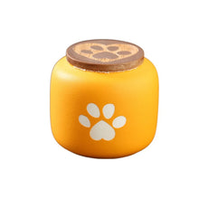 Load image into Gallery viewer, Ceramic Pet Ashes Storage Box Cute Memorials Funeral Urn for Pets Moisture Proof with Lid Memento Burial Holder For Pet Ashes