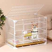 Load image into Gallery viewer, Indoor Dog Cage Large Medium Dog House with Toilet Golden Retriever Samoyed Border Collie Labr Retriever Pet Cage Fence