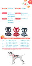 Load image into Gallery viewer, Truelove Pet Dog Harness Floral No Pull Cotton Fabric Breathable and Reflective Soft for Big Medium Small Adjustable VestTLH5655