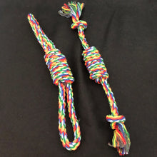 Load image into Gallery viewer, 1 Set Dog Rope Chew Toys Knot Toys Durable Training Teething Chewers Indoor Outdoor Play Accessories Dog Supplies Pet Toy