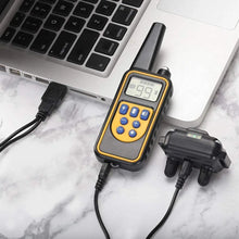 Load image into Gallery viewer, 800m Digital Dog Training Collar Waterproof Rechargeable Remote Control Pet with LCD Display for All Size Shock Vibration Sound
