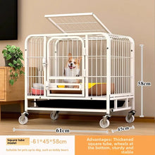 Load image into Gallery viewer, Indoor Dog Cage Large Medium Dog House with Toilet Golden Retriever Samoyed Border Collie Labr Retriever Pet Cage Fence