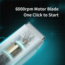 Load image into Gallery viewer, Pet grooming hospital for cats and dogs, low-noise electric push shear, electric waterproof, professional wireless shaving