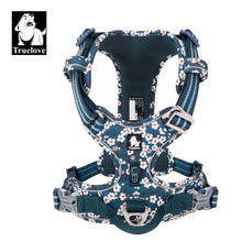 Load image into Gallery viewer, Truelove Pet Dog Harness Floral No Pull Cotton Fabric Breathable and Reflective Soft for Big Medium Small Adjustable VestTLH5655