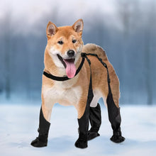 Load image into Gallery viewer, Outdoor Walking Dog Boot Leggings for Small Medium Large Dogs Suspender Boots Waterproof Snowy Dog Paw Protects Boot Covers