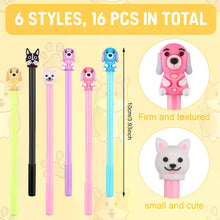 Load image into Gallery viewer, Dog Party Favors 132Pcs Puppy Party Favors Bulk Dog Paw Mini Notebooks Pens Stickers Set for Dog Themed Birthday Party Supplies