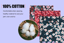 Load image into Gallery viewer, Truelove Pet Dog Harness Floral No Pull Cotton Fabric Breathable and Reflective Soft for Big Medium Small Adjustable VestTLH5655