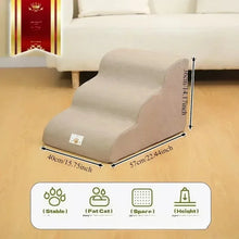 Load image into Gallery viewer, Pet Ladder Dog Cat Ramp Dogs Staircase Detachable and Washable Small Dog Cat Climbing Training Ramp Staircase Ladder Pet Tools