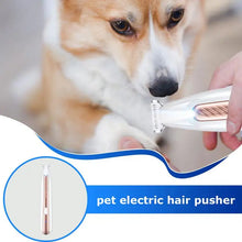 Load image into Gallery viewer, Portable Dog Paw Trimmer with Led Light Rechargeable Cordless Nail Grinder Shaver for Cats dogs Other Pets Nail Grooming Tools