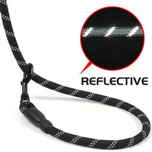Load image into Gallery viewer, Reflective Dog Leash With Comfortable Padded Handle - Double Heavy Duty Traction Rope For Strong Dogs - Enhance Safety And Contr