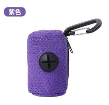 Load image into Gallery viewer, 강아지 배변패드 Dog Poop Bag Carrier Portable Pet Waste Bag Dispenser Hangingable for Dogs Walking Garbage Bags Dispensers Pet Supplies