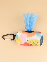 Load image into Gallery viewer, Abstract Designer Print Cute Design Pet Poop Bag Holder Dispenser Without Poop Bag And Leashes Can Attached With Any Dog Leashes