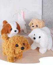 Load image into Gallery viewer, Baby Toy Dogs That Walks and Barks Tail Wagging Plush Interactive Electronic Pets Puppy Montessori Toys for Girls Toddlers Kids