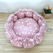 Load image into Gallery viewer, Dog Bed Small Medium Dogs Cushion Soft Cotton Winter Basket Warm Sofa House Cat Bed for Dog Accessories Pet Supplies