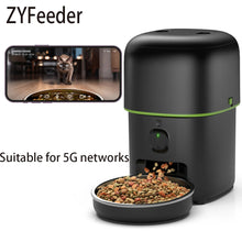 Load image into Gallery viewer, 2L 5G Camera Pet Feeder Automatic Cat Smart Food Dispenser Auto Dog Slow Food WIFI Timed Quantitative Video Food Feeding Bowls
