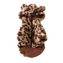 Load image into Gallery viewer, Dog clothes,spring and autumn clothes,leopard print hooded coats,cat clothes,thickened teddy schnauzers,Pomeranians,pet