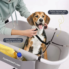 Load image into Gallery viewer, Household Foldable Dog and Cat Bath Basin Adjustable Height Pet Bath Tub Available Indoors and Outdoors Portable Dog Bath