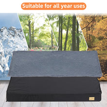 Load image into Gallery viewer, Large Orthopaedic Dog Bed Waterproof Cushion Pet Mattress 2 In 1 Pet Dog Crate Bed with Removable Washable Cover Indoor Outdoor