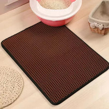Load image into Gallery viewer, Cat Litter Mat With Gift Double Layer Waterproof Pet Litter Box Mat Non-slip Sand Cat Pad Washable Bed Mat Clean Pad Products