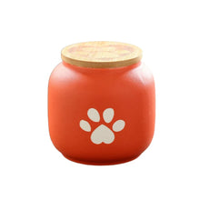 Load image into Gallery viewer, Ceramic Pet Ashes Storage Box Cute Memorials Funeral Urn for Pets Moisture Proof with Lid Memento Burial Holder For Pet Ashes