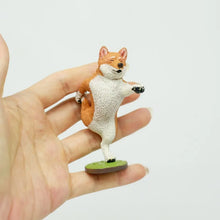 Load image into Gallery viewer, 6PCS/set Yoga Dog Doll Funny Creative Animal Dog Dance Master Blind Box Toy Desktop Ornament Anime Peripheral Gifts