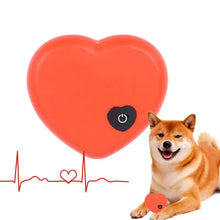 Load image into Gallery viewer, Heartbeat Simulator Soothing Heartbeat Puppy Toy Realistic Portable Dog Heartbeat Toy Calming Puppy Toys Durable Dog Toy