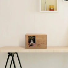 Load image into Gallery viewer, Memorial Gifts Pet Urn for Cinerary Casket Ash Jar Funeral Supplies Bamboo Urns Creative Cats Dog