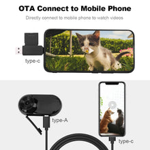Load image into Gallery viewer, Wireless Cat Collar Camera Outdoor No WiFi Needed Pet Collar Camera With Screen Video Recording Dog Tracker Collar Pet Supplies