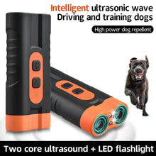 Load image into Gallery viewer, Rechargeable Ultrasonic Dog Bark Control Device LED Training Tool Anti Barking Deterrent For Pet Behavior Correction.