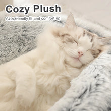 Load image into Gallery viewer, Cat Bed for Deep Sleep Plush and Warm Cat Cave Comfortable and Supportive Easy to Clean Non-slip Bottom Suitable for Small