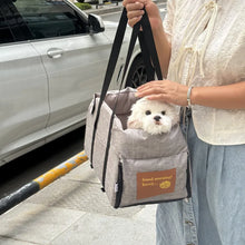 Load image into Gallery viewer, Dog Car Seat Bed Car Central Dog Car Seat Bed Portable Dog Carrier for Small Dogs Cats Safety Travel Bag Dog Accessories
