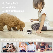 Load image into Gallery viewer, Automatic charging Pet monitoring camera mobile indoor wireless camera two-way communication night vision 1080P SD card storage
