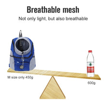 Load image into Gallery viewer, Dog Carrier Bag Pet Dog Transport Backpack For Small Dogs Travel Breathable Dog Carrier Puppy Carrier Pets Carrying Supplies