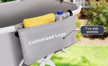 Load image into Gallery viewer, Household Foldable Dog and Cat Bath Basin Adjustable Height Pet Bath Tub Available Indoors and Outdoors Portable Dog Bath