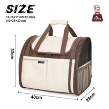 Load image into Gallery viewer, Large Dog Carrier Backpacks,With Load 9KG ,Cat Puppy Carrier Bag for Travel Camping Hiking