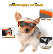 Load image into Gallery viewer, Pet Accessories Dog Outdoor UV Protection Sunglasses Cat Dog Goggles for Small Medium Breed Puppy Glasses Adjustable Straps