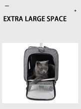 Load image into Gallery viewer, Pet Carrier with Wheels for Dogs Up To 15lbs & Cat Airline Approved Dog Carrier Rolling Pet Carrier Foldable Pet Stroller