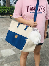 Load image into Gallery viewer, Portable Dog Carrier Cat And Dog Outgoing Bag Breathable Pet Carrying Pouch Travel Duffle for Cats Small Dogs Car Seat Carrier