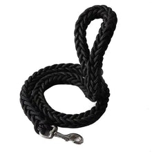 Load image into Gallery viewer, Large Dog Leash Nylon Braided Traction Rope Pet Walking Thick Hand Rope For Bulldog Rottweiler Hound Dogs Accessories