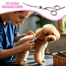 Load image into Gallery viewer, Curved Dog Grooming Scissors Curved Dog Trimmer Trimming Hair Scissors Safety Pet Tool With Round Tips Professional Grooming